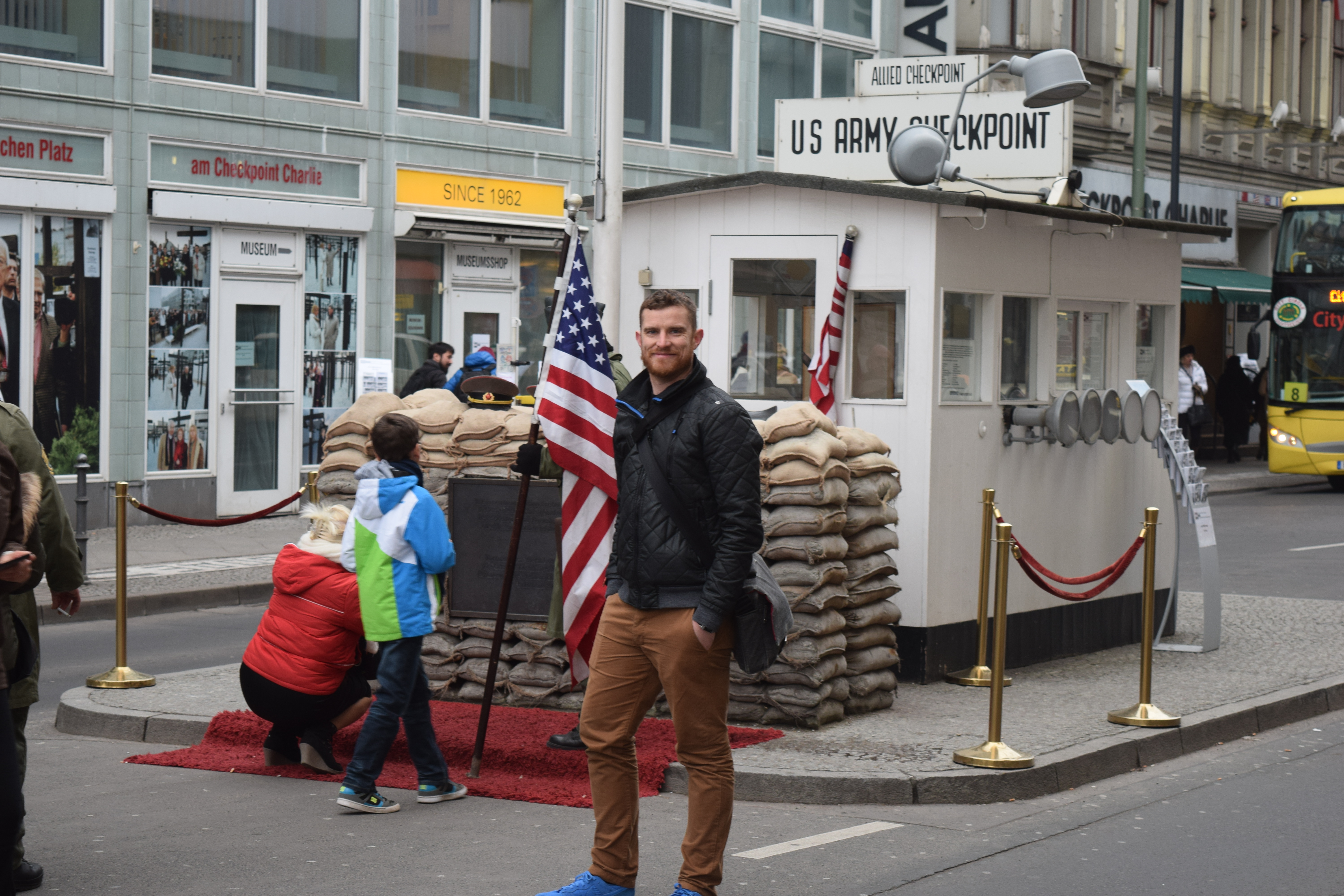 Me @ Checkpoint Charlie